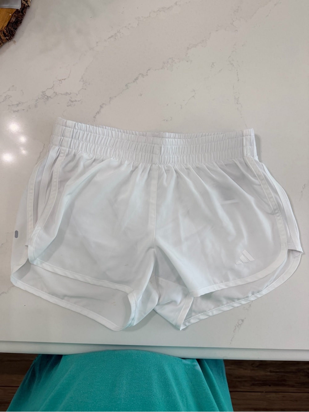 Adidas Women’s White Athletic Shorts